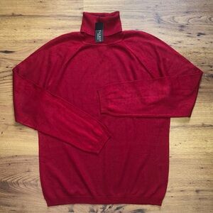 NWT Talbots turtleneck knit sweater Size L
